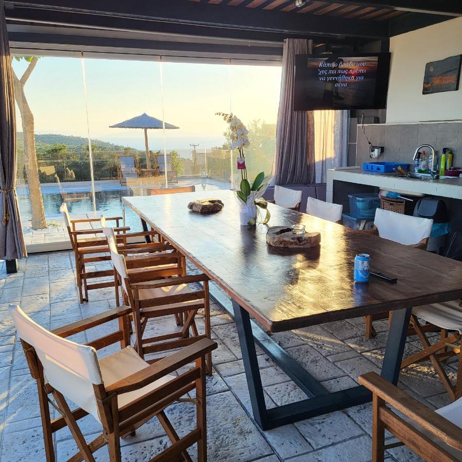 Stergiou Luxury Apartments With Shared Pool Anavyssos Exterior foto